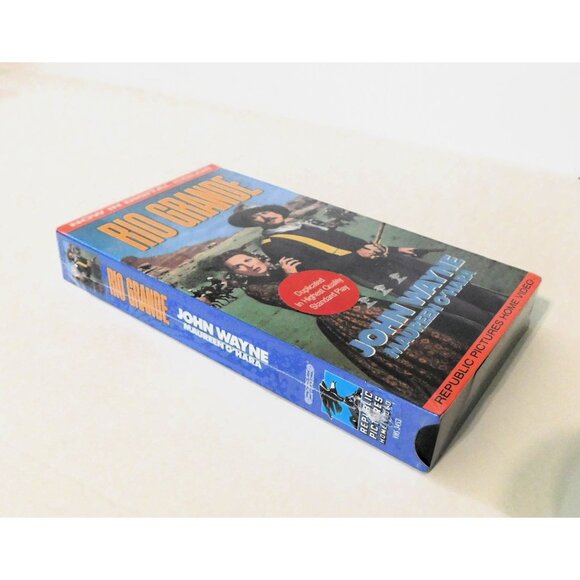 Rio Grande John Wayne Maureen O' Hara VHS Sealed Digital Color 1990 - Picture 3 of 3